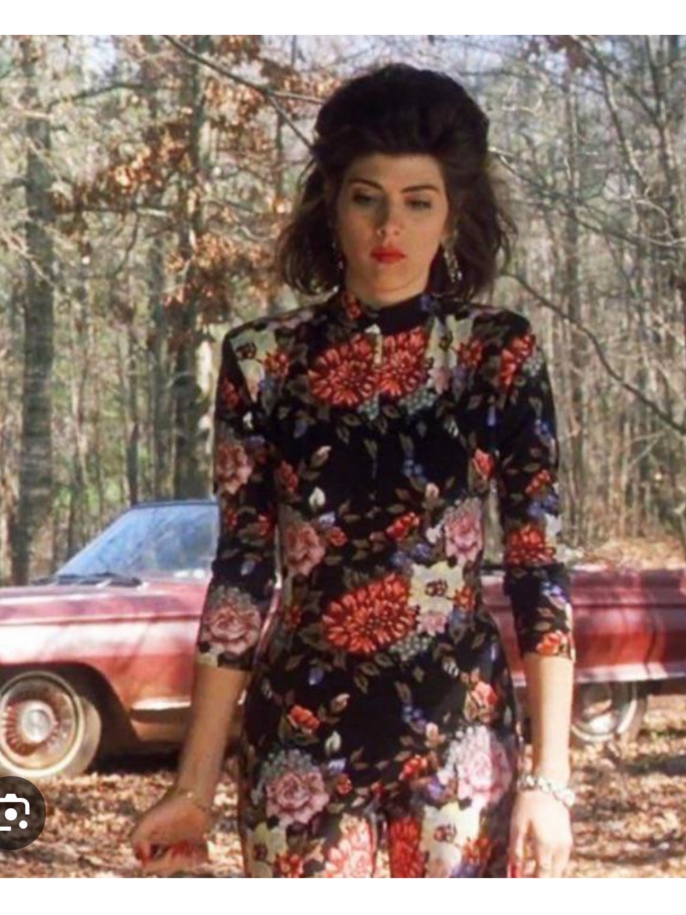 My Cousin Vinny Mona Lisa Vito Floral Jumpsuit Costume